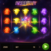 AmunRa - Starburst Slot Game - NetEnt